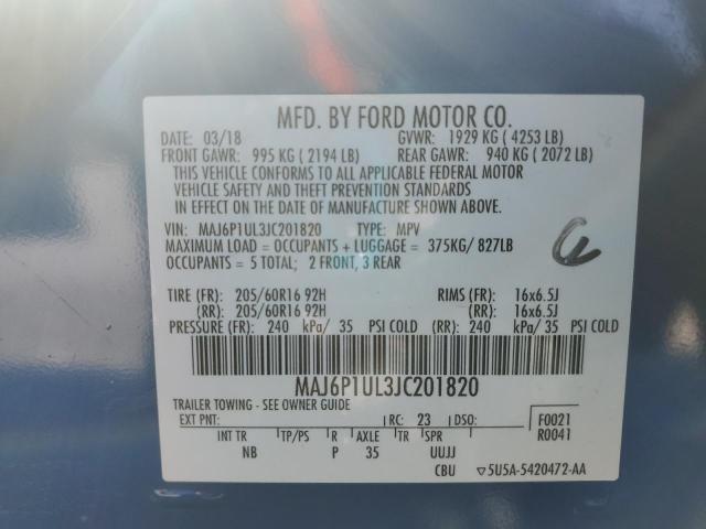 2018 Ford Ecosport se
