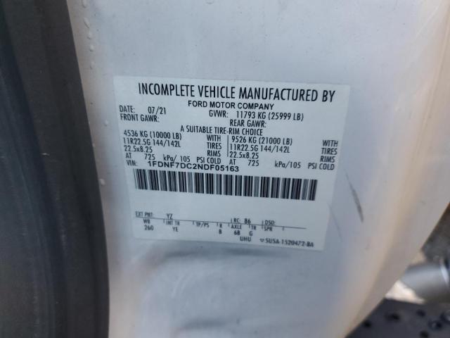 2022 Ford F750 BOX Truck