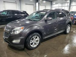Salvage cars for sale from Copart Ham Lake, MN: 2016 Chevrolet Equinox lt