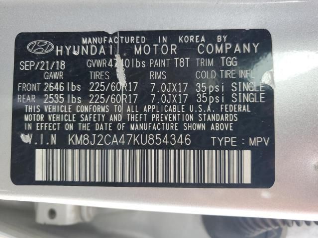 2019 Hyundai Tucson SE