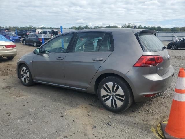 2016 Volkswagen E-GOLF SE