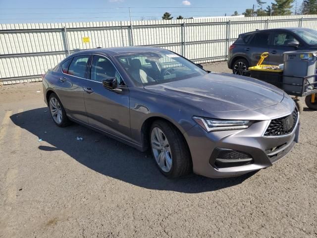2021 Acura TLX Technology
