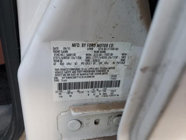 2012 Ford F350 Super Duty