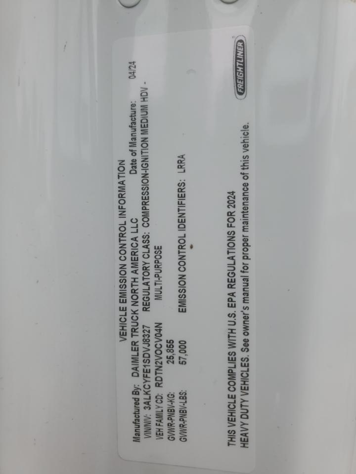 2025 Freightliner Business Class M2 Bucket Truck