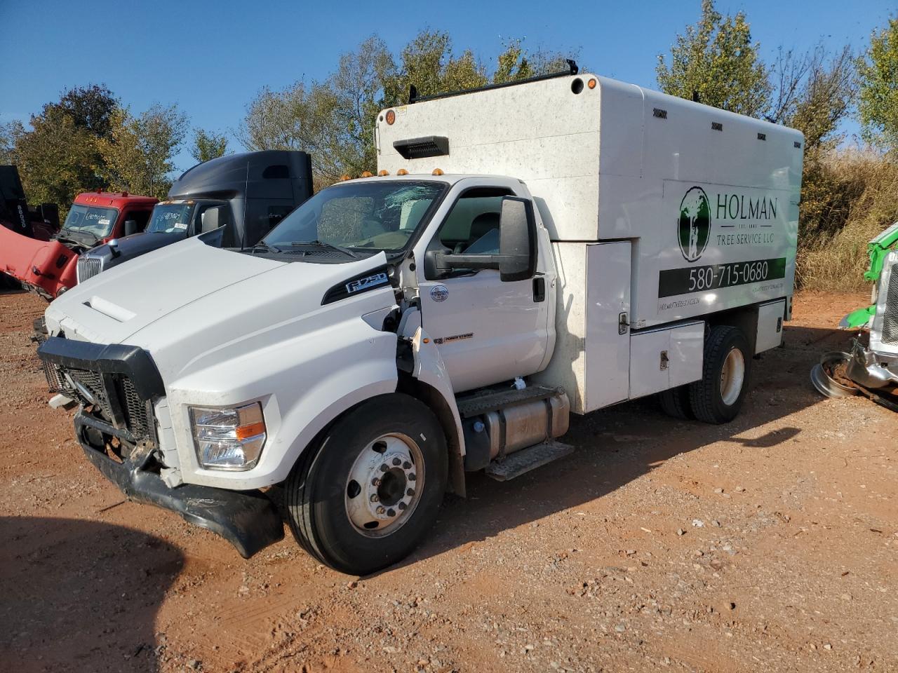 2022 Ford F750 Chipper Truck