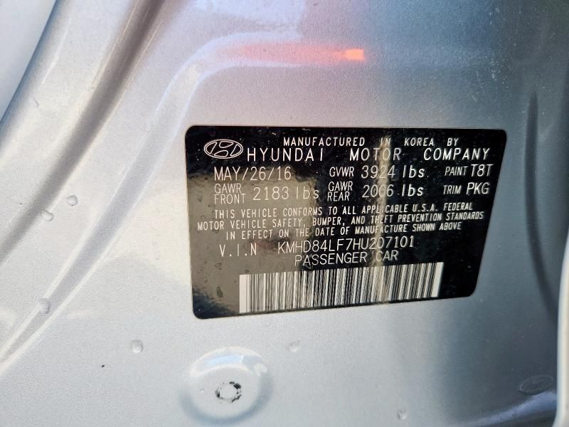 2017 Hyundai Elantra SE