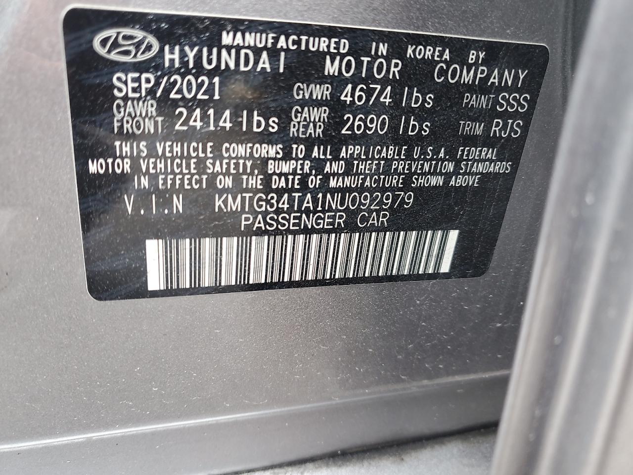 2022 Genesis G70 Base