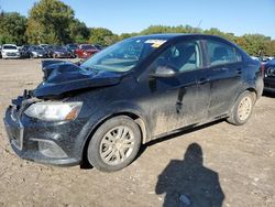 Chevrolet Sonic salvage cars for sale: 2017 Chevrolet Sonic ls