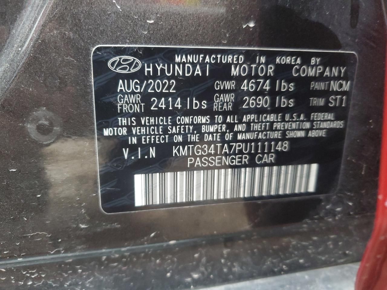 2023 Genesis G70 Base