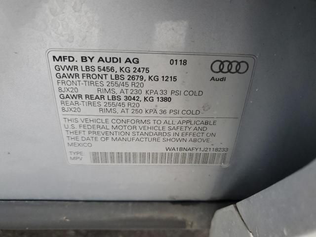 2018 Audi Q5 Premium Plus