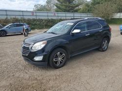 Salvage cars for sale from Copart Davison, MI: 2017 Chevrolet Equinox Premier