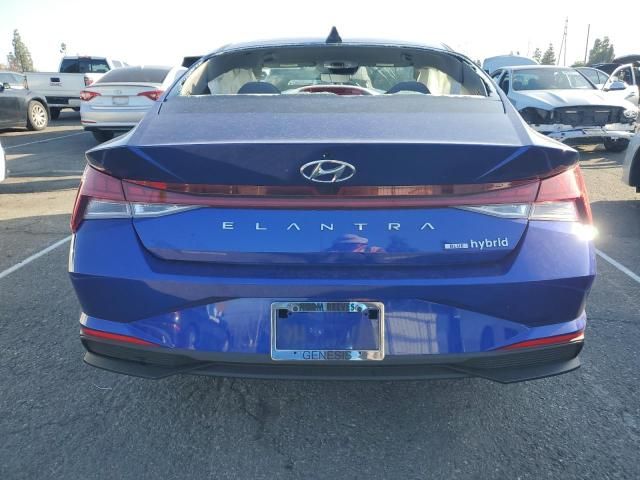 2023 Hyundai Elantra Blue