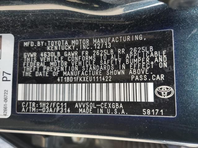 2014 Toyota Camry Hybrid