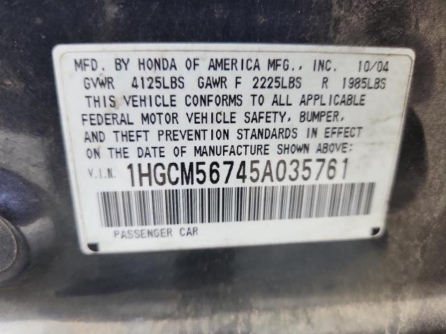 2005 Honda Accord ex