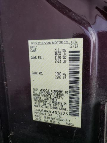2014 Nissan Maxima S
