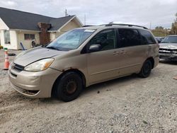 Toyota Sienna ce salvage cars for sale: 2004 Toyota Sienna CE