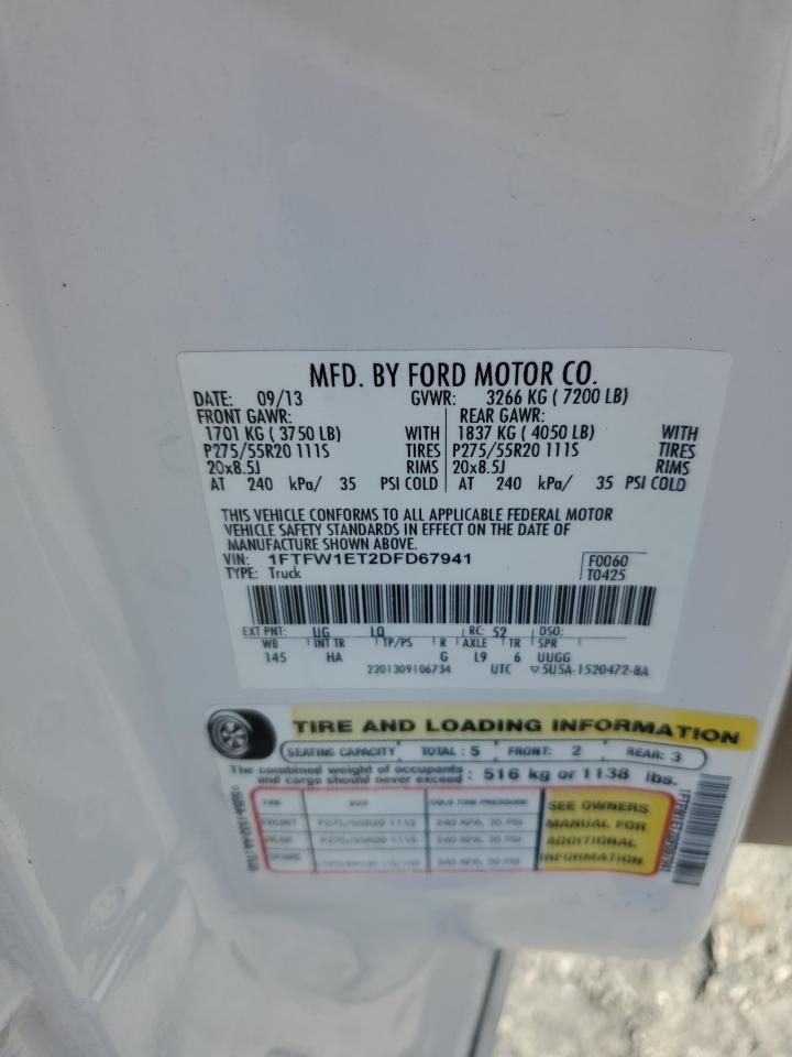 2013 Ford F150 Supercrew