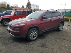 Jeep salvage cars for sale: 2018 Jeep Cherokee Limited