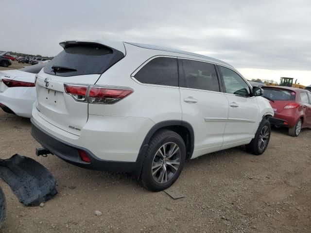 2016 Toyota Highlander XLE