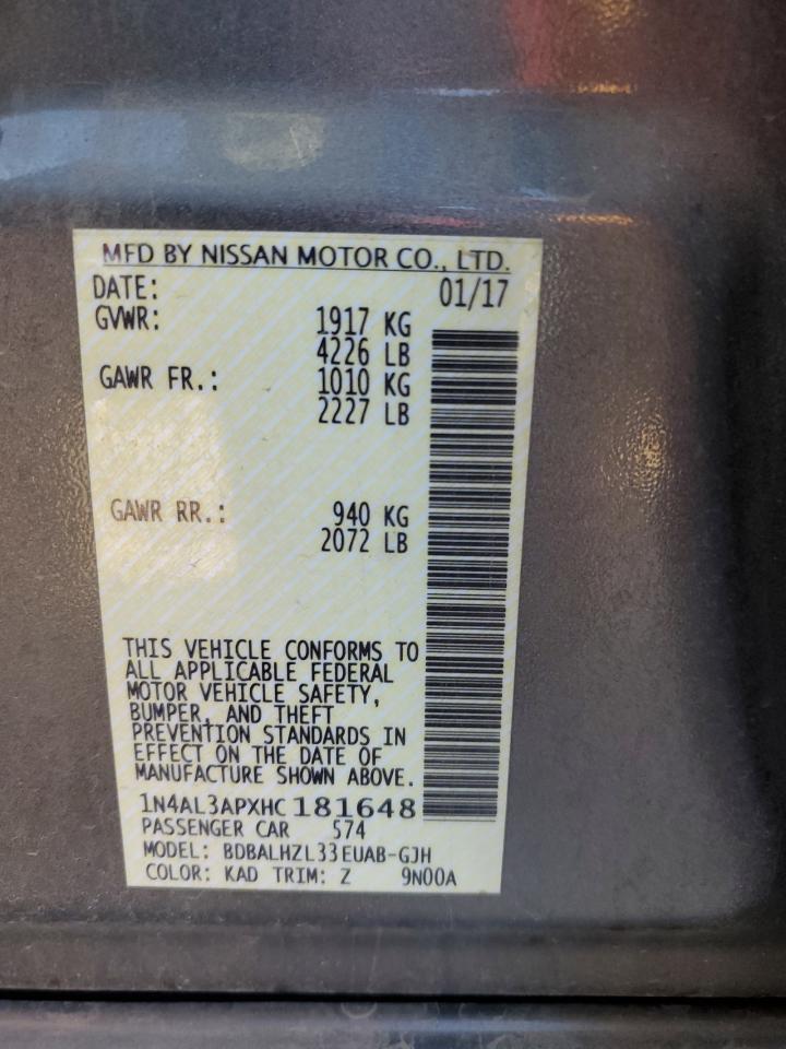 2017 Nissan Altima 2.5