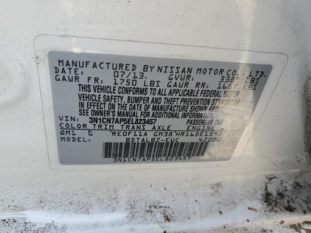 2014 Nissan Versa S