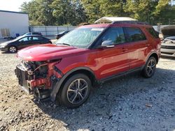 Ford Explorer xlt salvage cars for sale: 2015 Ford Explorer XLT