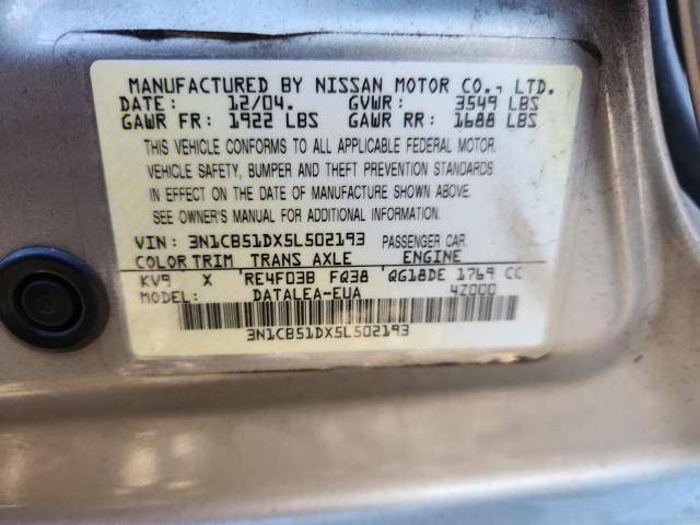 2005 Nissan Sentra 1.8
