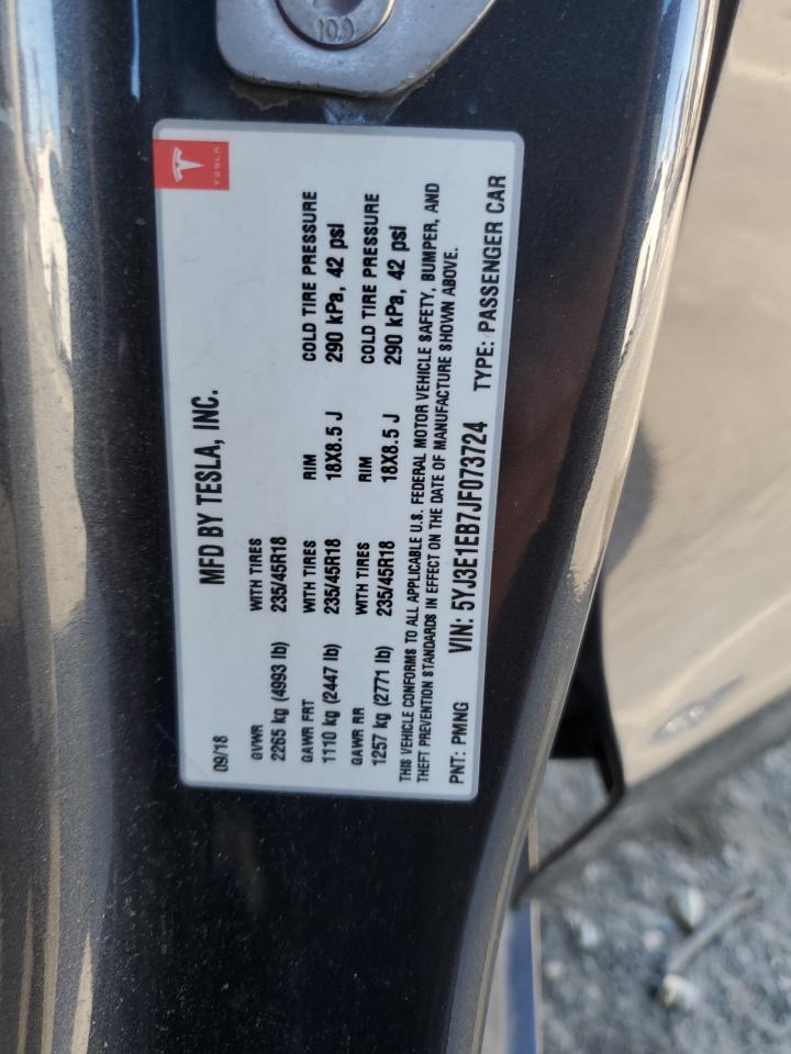2018 Tesla Model 3