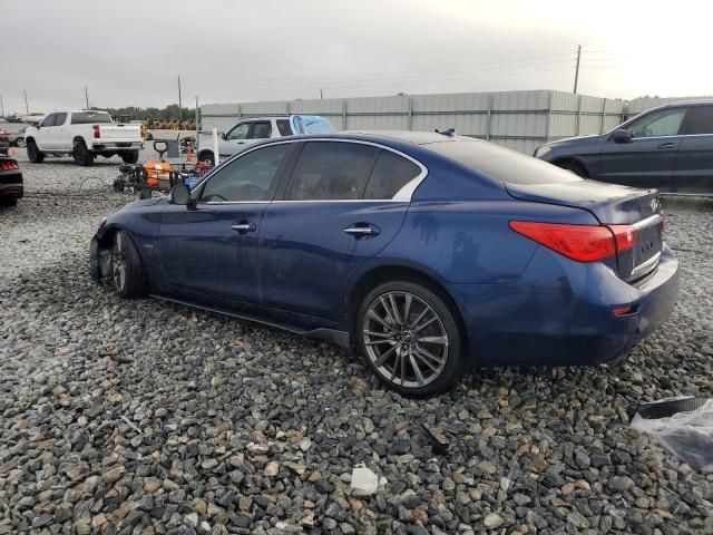 2016 Infiniti Q50 red Sport 400
