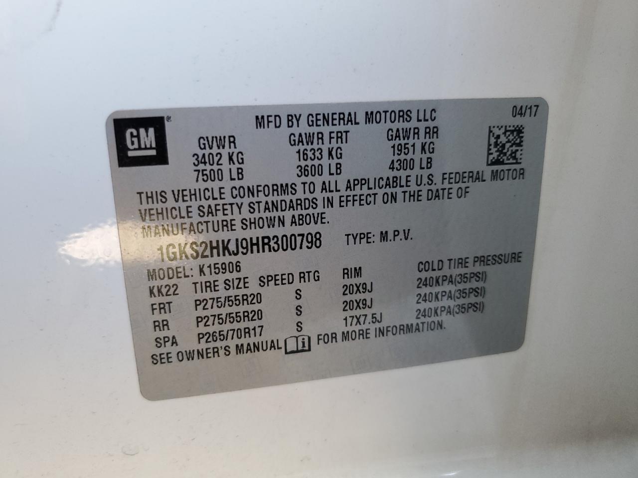 2017 GMC Yukon xl Denali