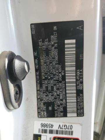 2008 Toyota Sienna xle