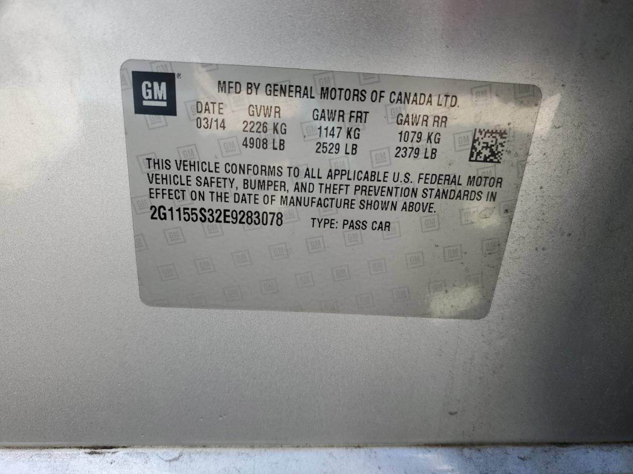 2014 Chevrolet Impala ltz