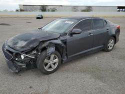 KIA Vehiculos salvage en venta: 2015 KIA Optima lx