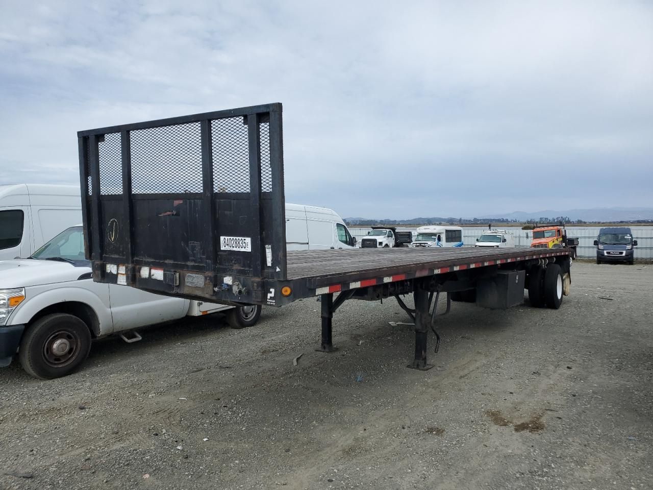 2000 Grtd 2000 Great Dane GRMP10 Flatbed Trailer