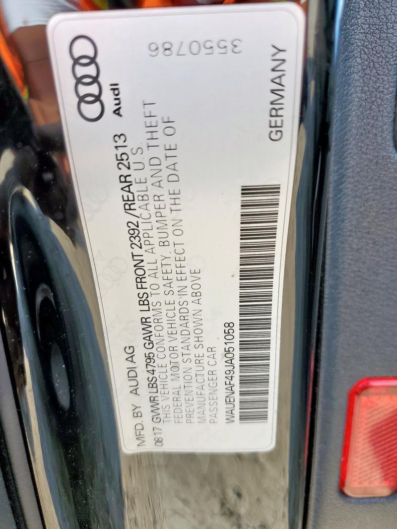 2018 Audi A4 Premium Plus