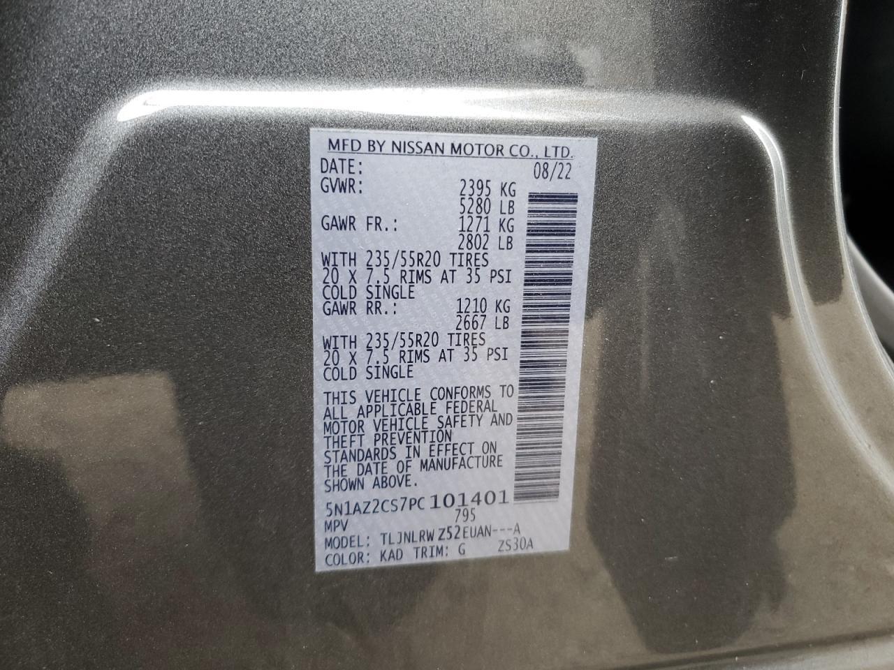 2023 Nissan Murano sl