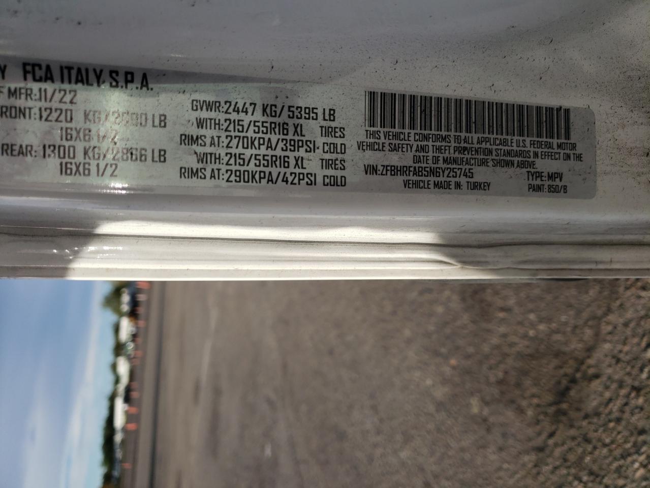 2022 Dodge RAM Promaster City Tradesman