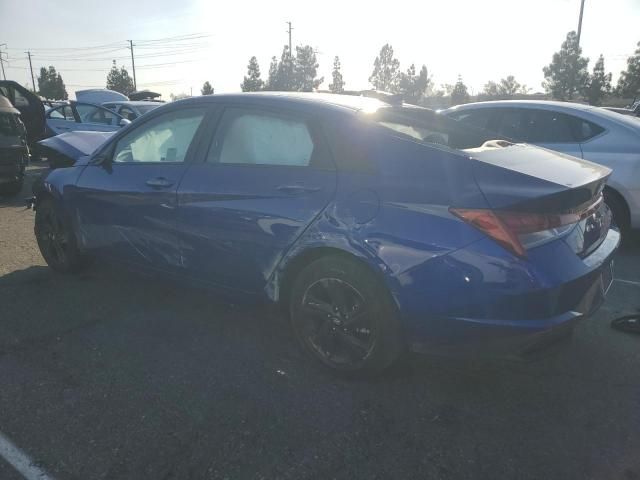 2023 Hyundai Elantra Blue