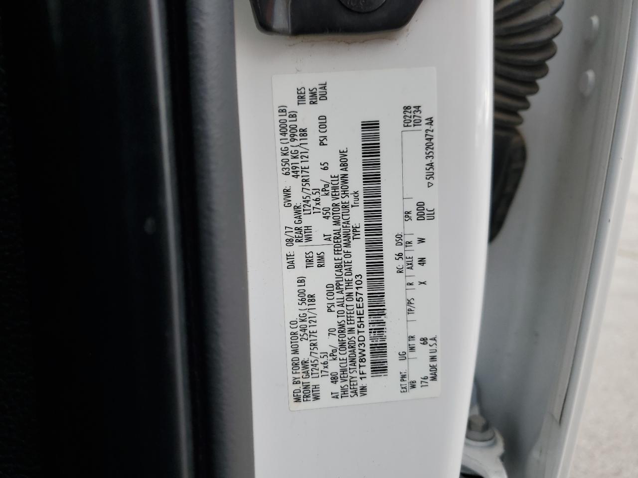 2017 Ford F350 Super Duty