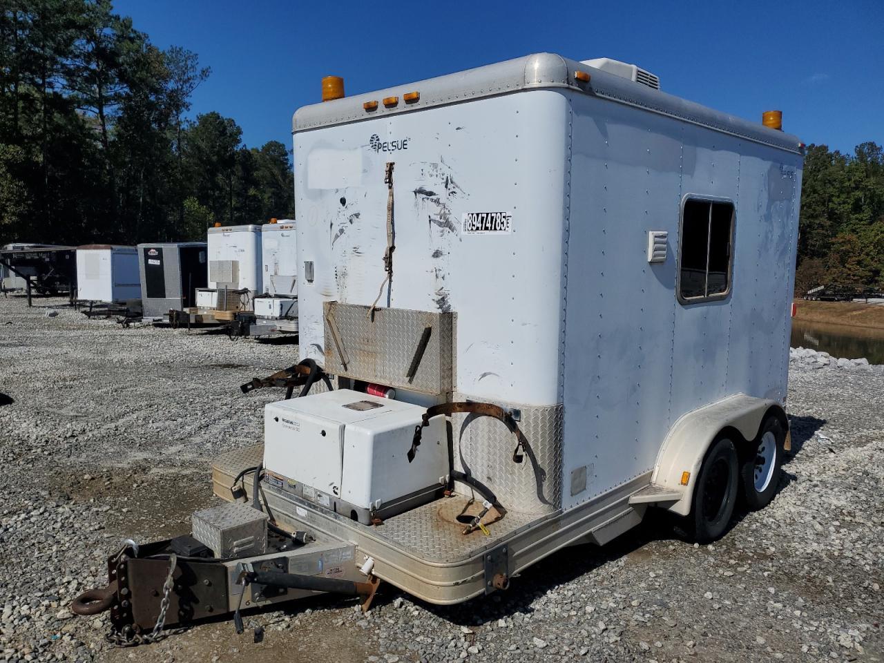 1999 Featherlite Mfg Inc 1999 Featherlite Fiber Optic Splicing Trailer