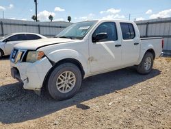 Salvage trucks for sale at Mercedes, TX auction: 2016 Nissan Frontier S