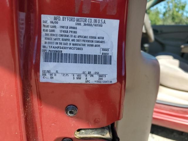 2000 Ford Focus SE