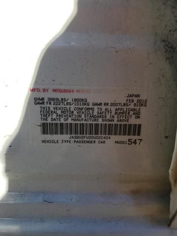 2012 Mitsubishi Lancer ES/ES Sport