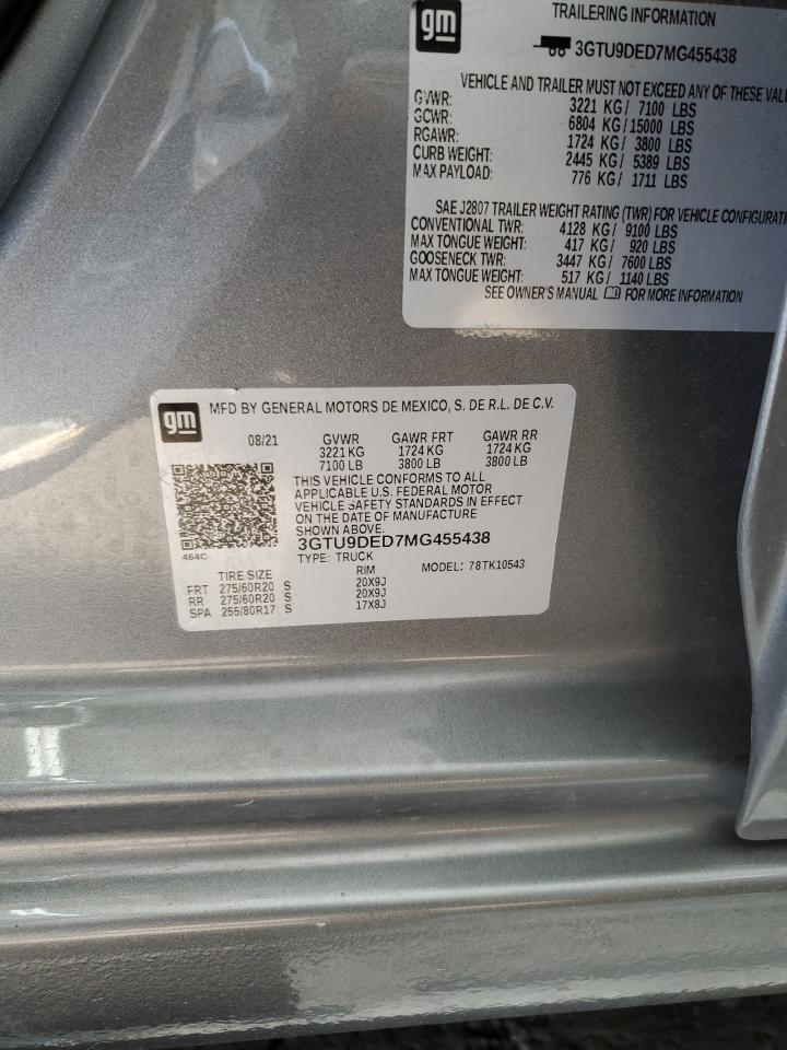 2021 GMC Sierra K1500 slt