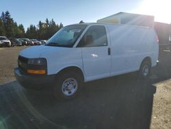Salvage trucks for sale at Arlington, WA auction: 2019 Chevrolet Express G2500