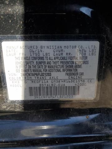 2015 Nissan Versa S
