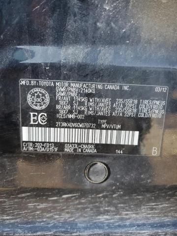 2012 Toyota Rav4 Sport