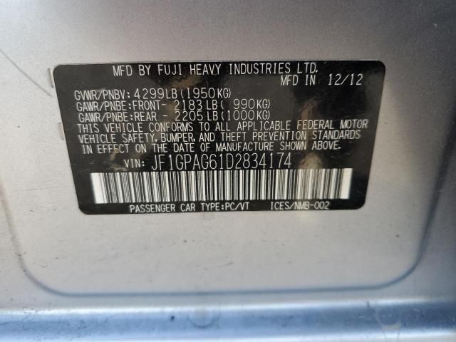 2013 Subaru Impreza Limited
