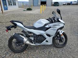 Salvage motorcycles for sale at Helena, MT auction: 2025 Kawasaki EX500 H