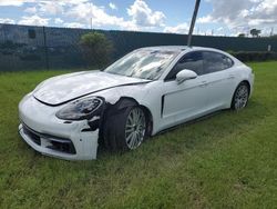 Porsche Panamera salvage cars for sale: 2018 Porsche Panamera 4